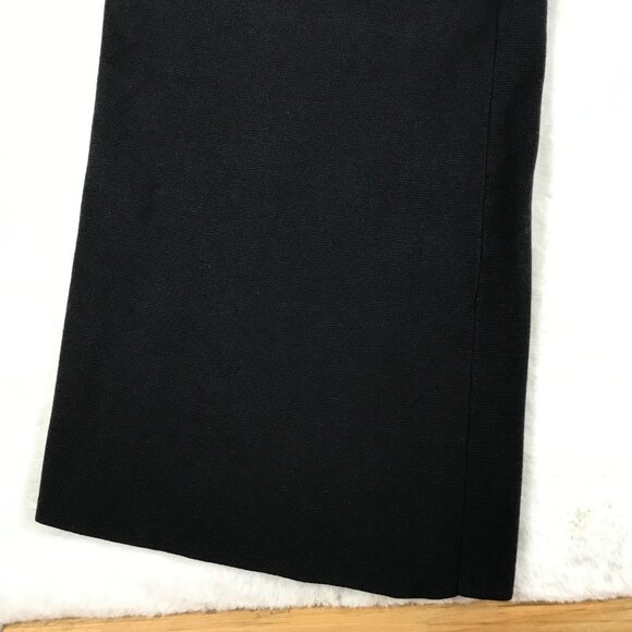 J.CREW Black Wide Leg Sweater Knit Sailor Pants Size Large - Picture 8 of 9